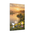 Peanuts Sunset Canvas