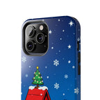 Christmas Doghouse Phone Case