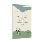 Isaiah 60:22 Snoopy Canvas