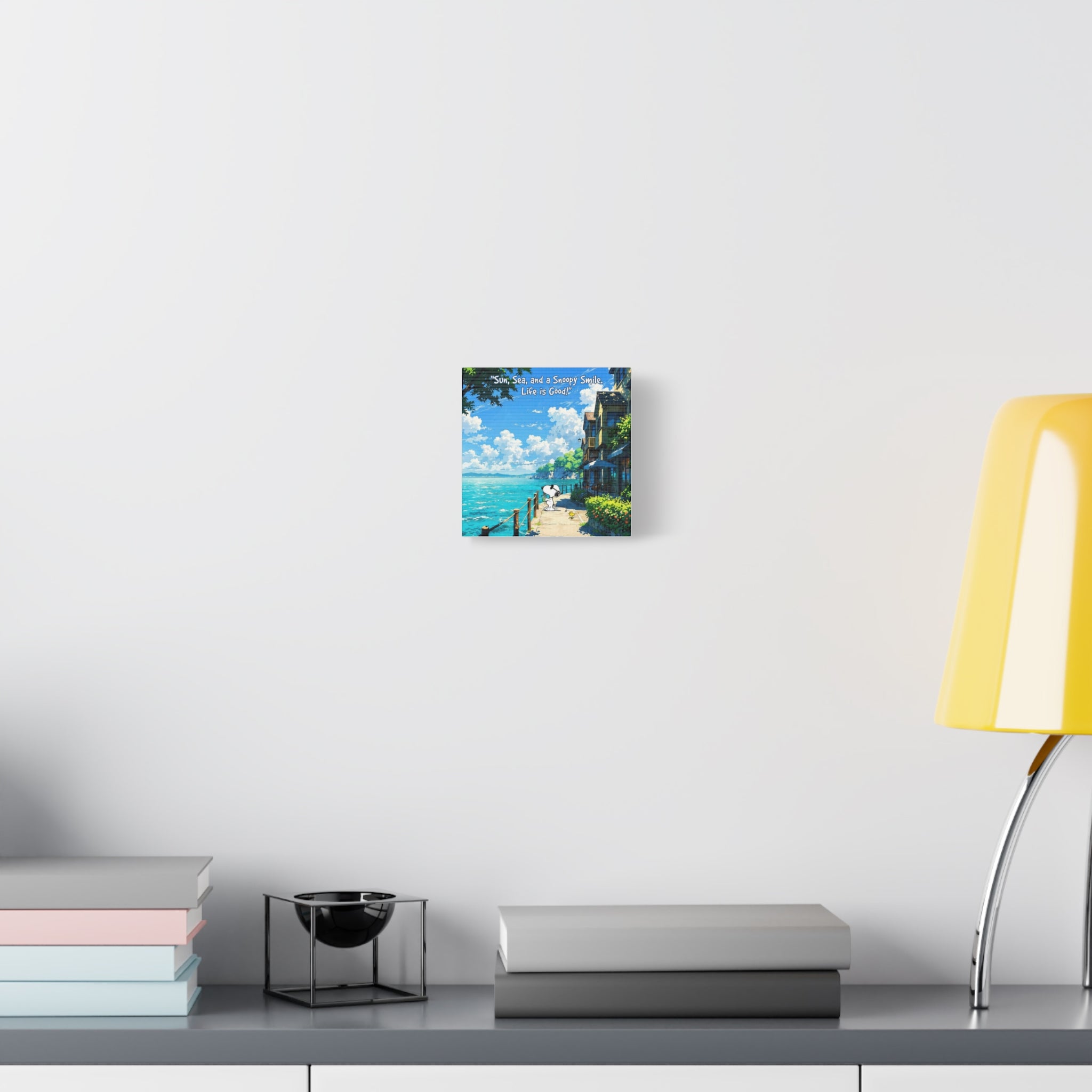 Snoopy Seaside Canvas