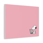 Snoopy on Laptop Canvas