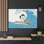 Snoopy Wave Rider Canvas