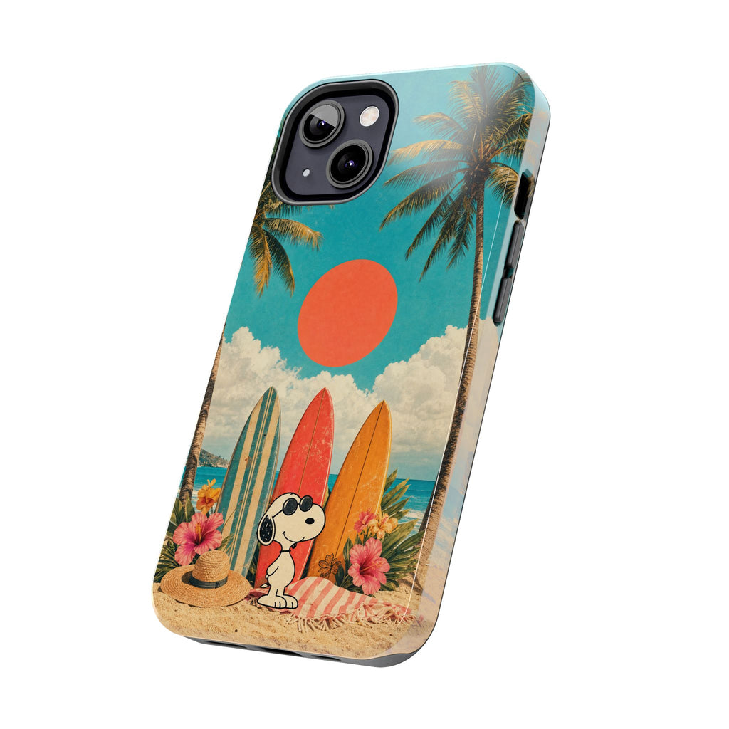 Retro Beach Sun Case