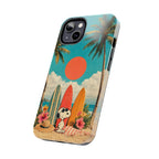 Retro Beach Sun Case