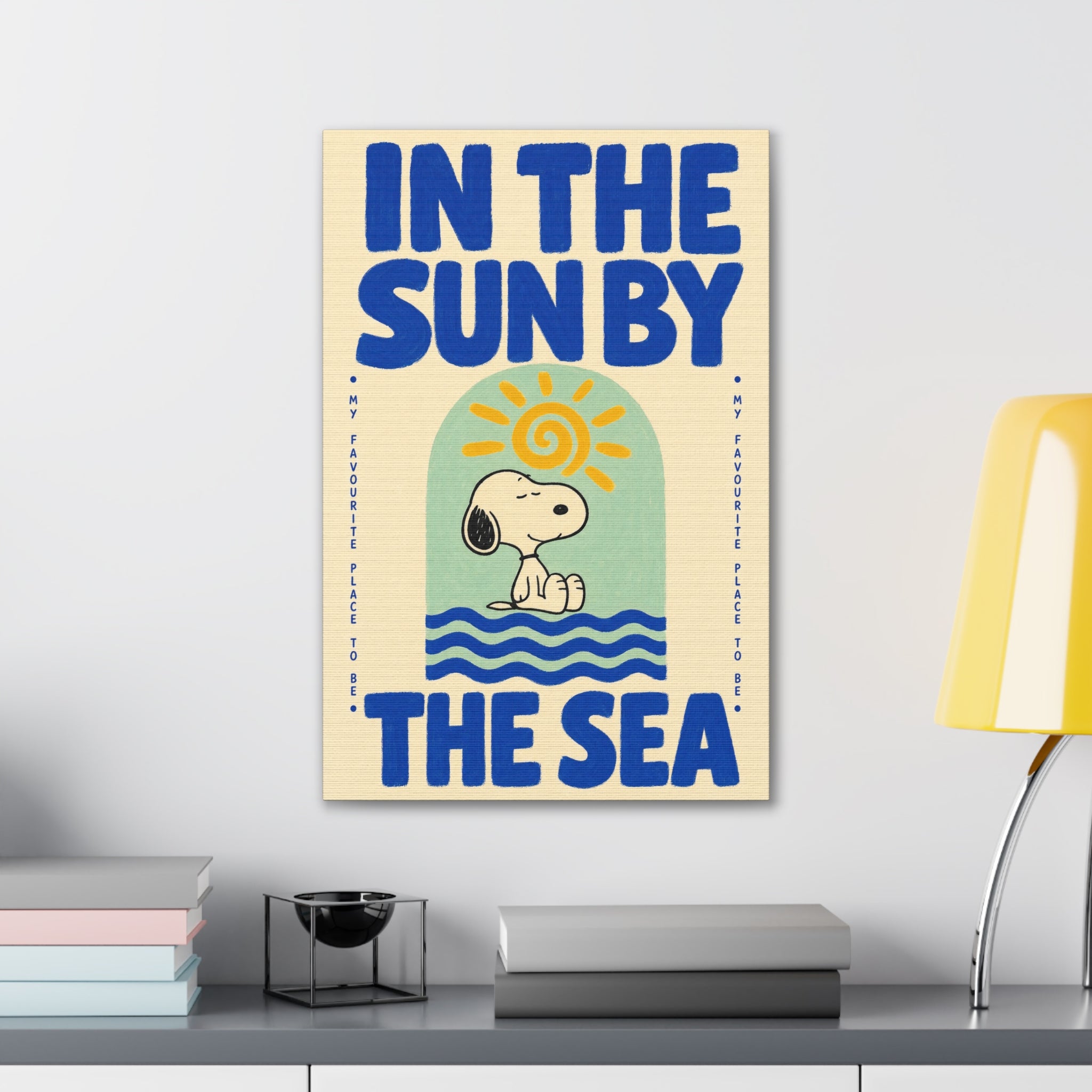 Sun By The Sea Canvas