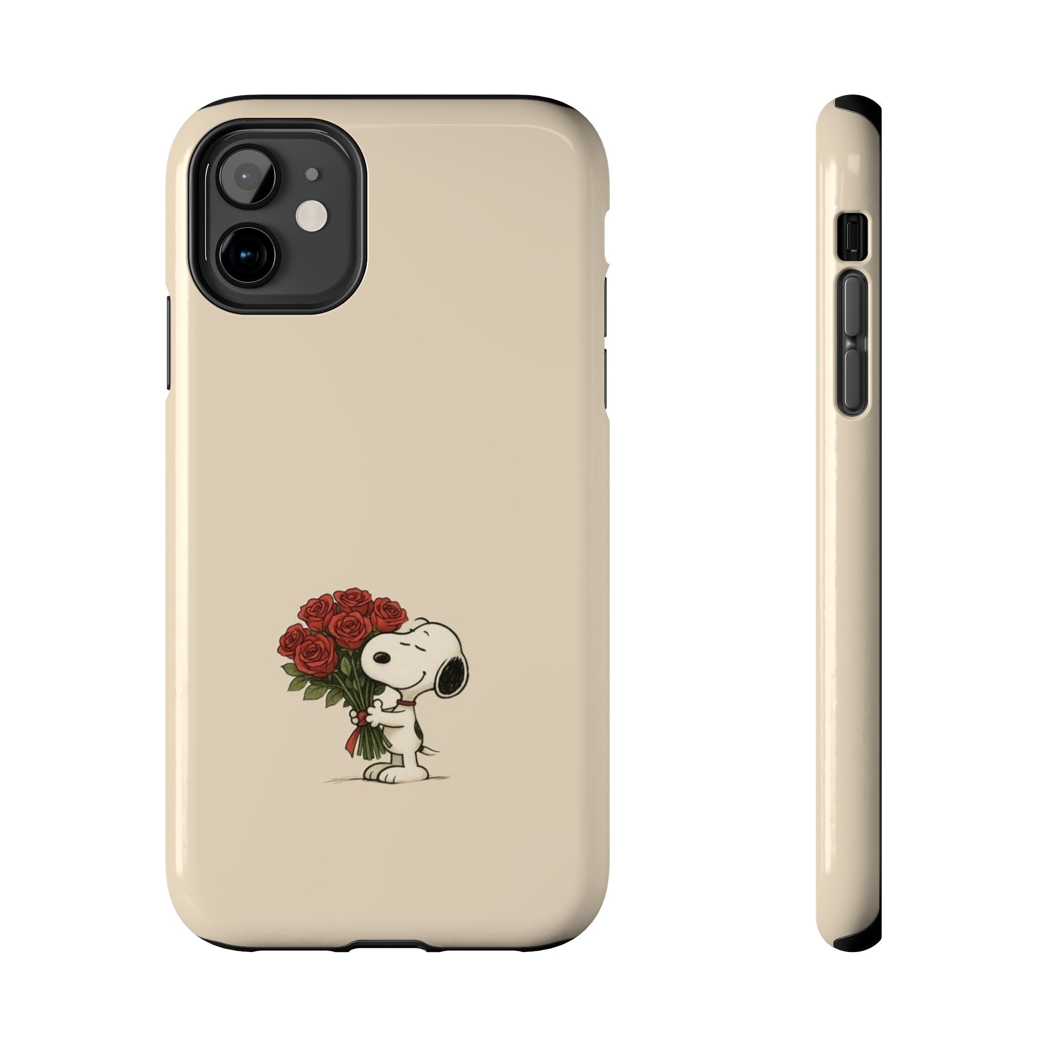Snoopy Roses Phone Case