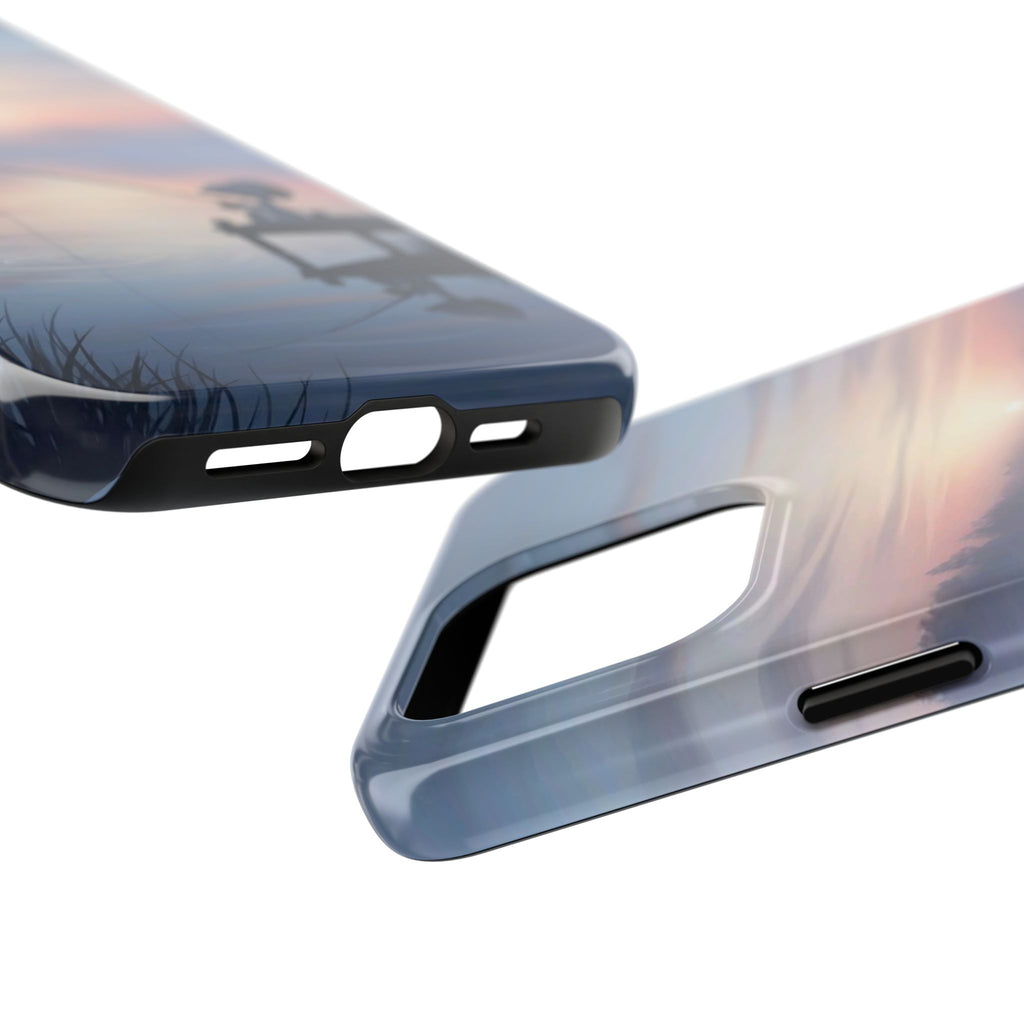 Sunset Fishing Phone Case