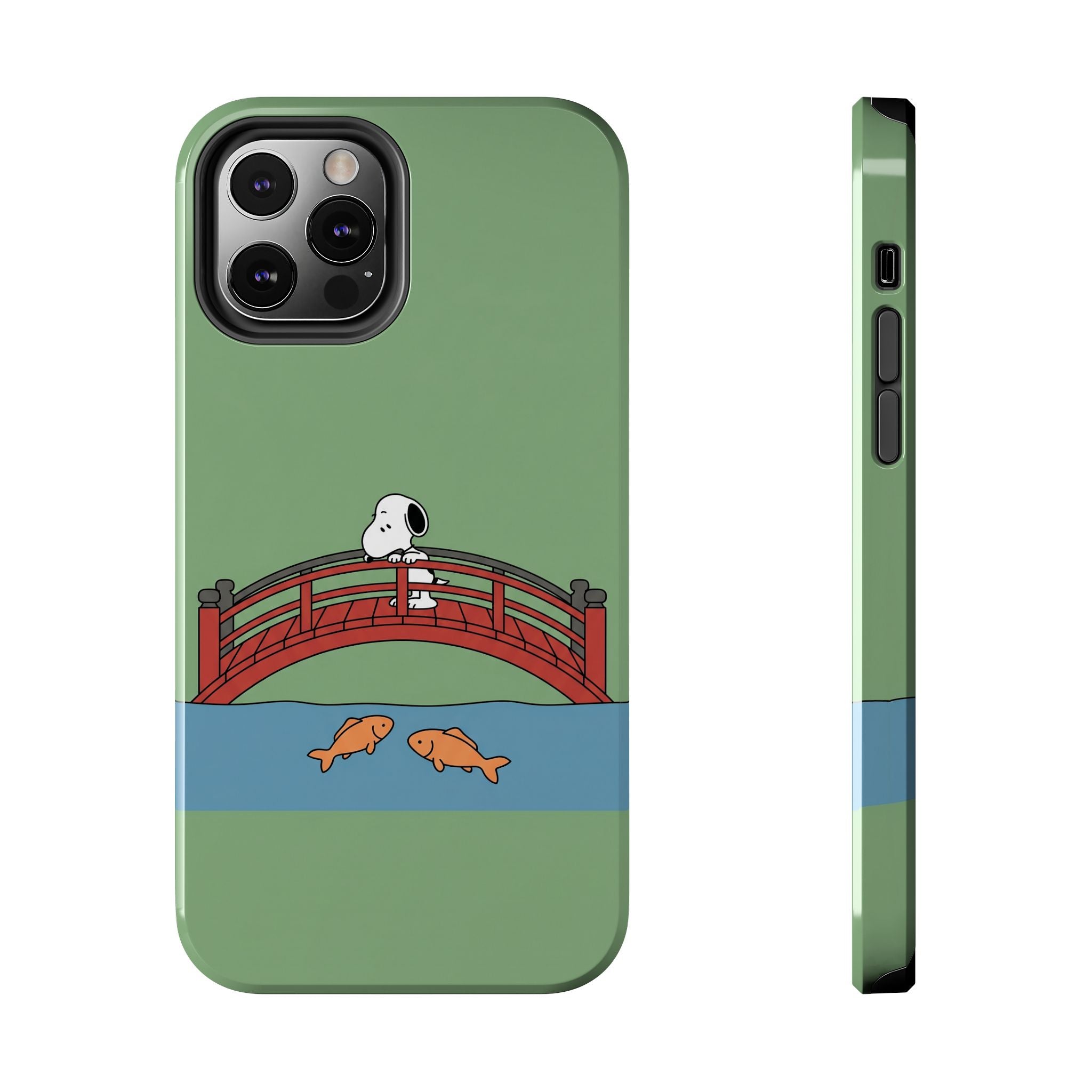 Koi Bridge Phone Case