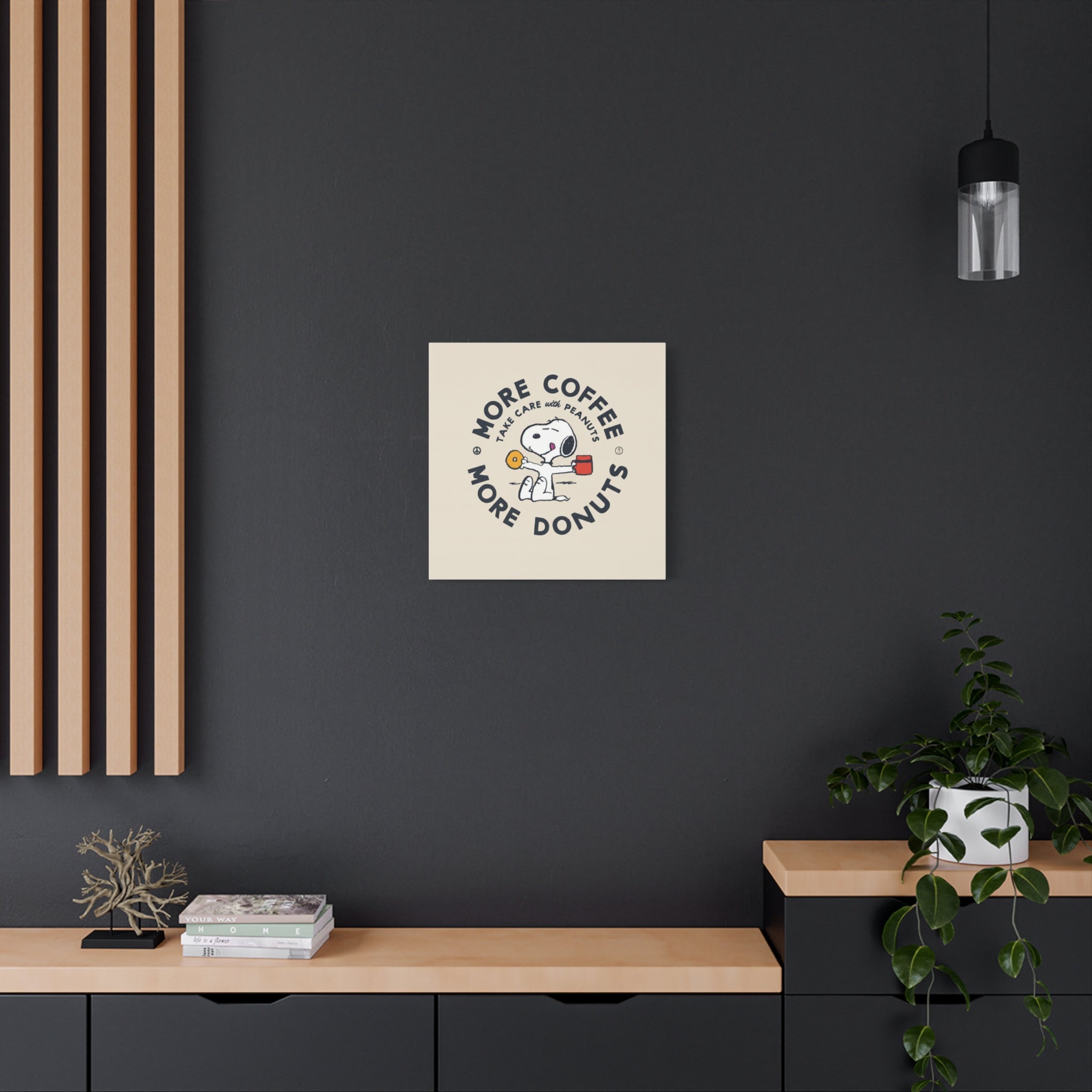 Coffee And Donuts Canvas