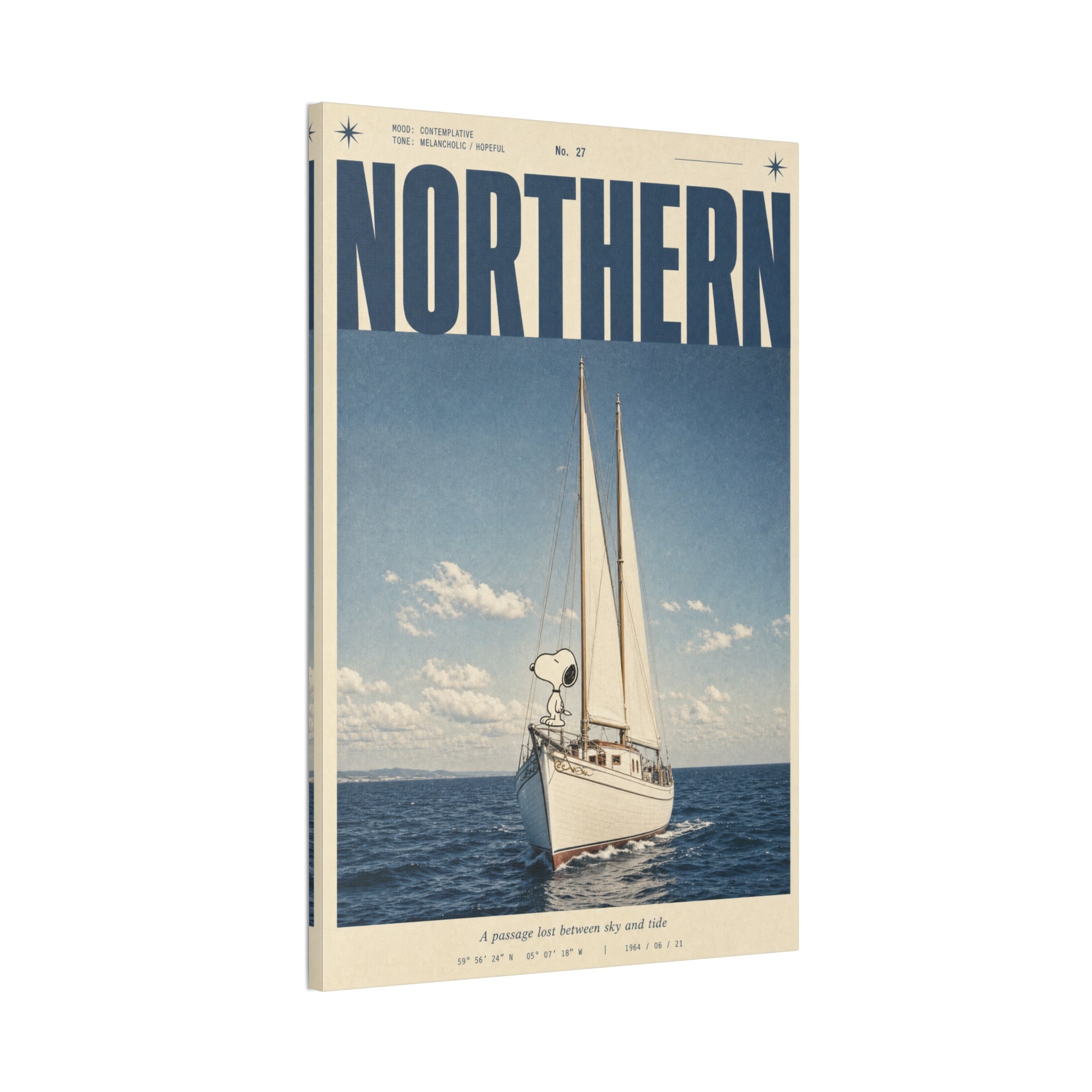 Northern Sailboat Canvas