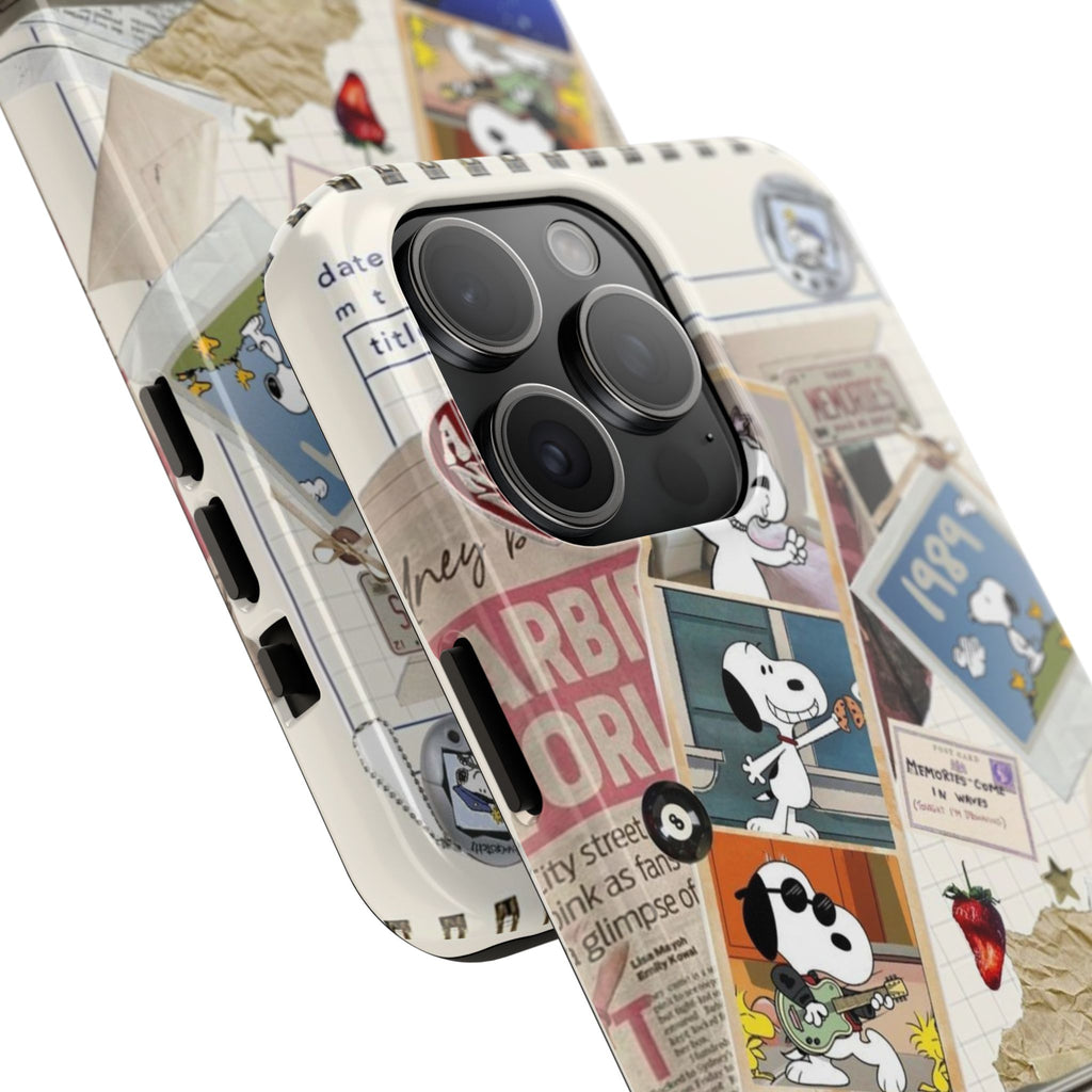 Retro Snoopy Collage Phone Case