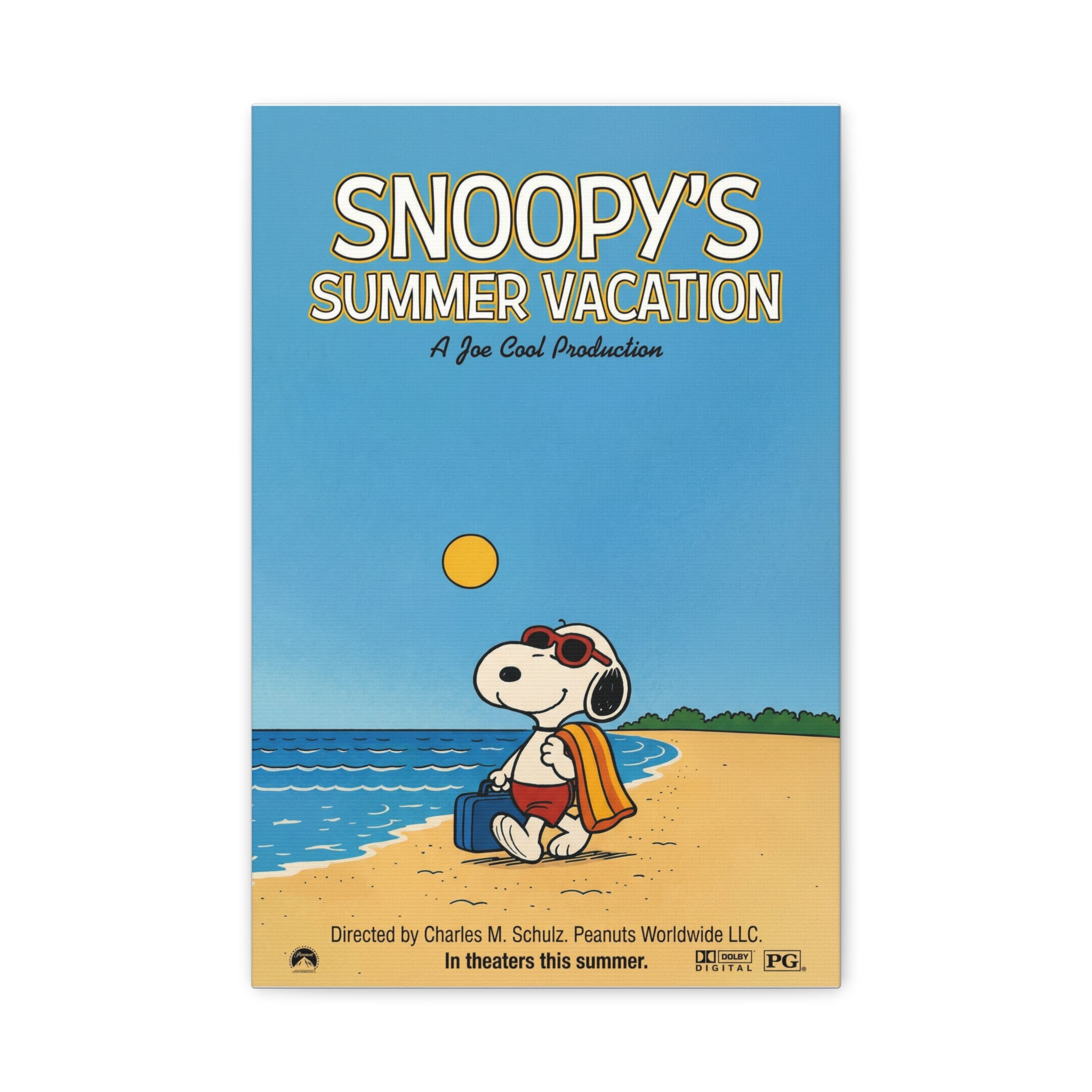 Summer Vacation Canvas