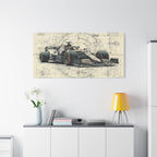 Formula Racecar Canvas