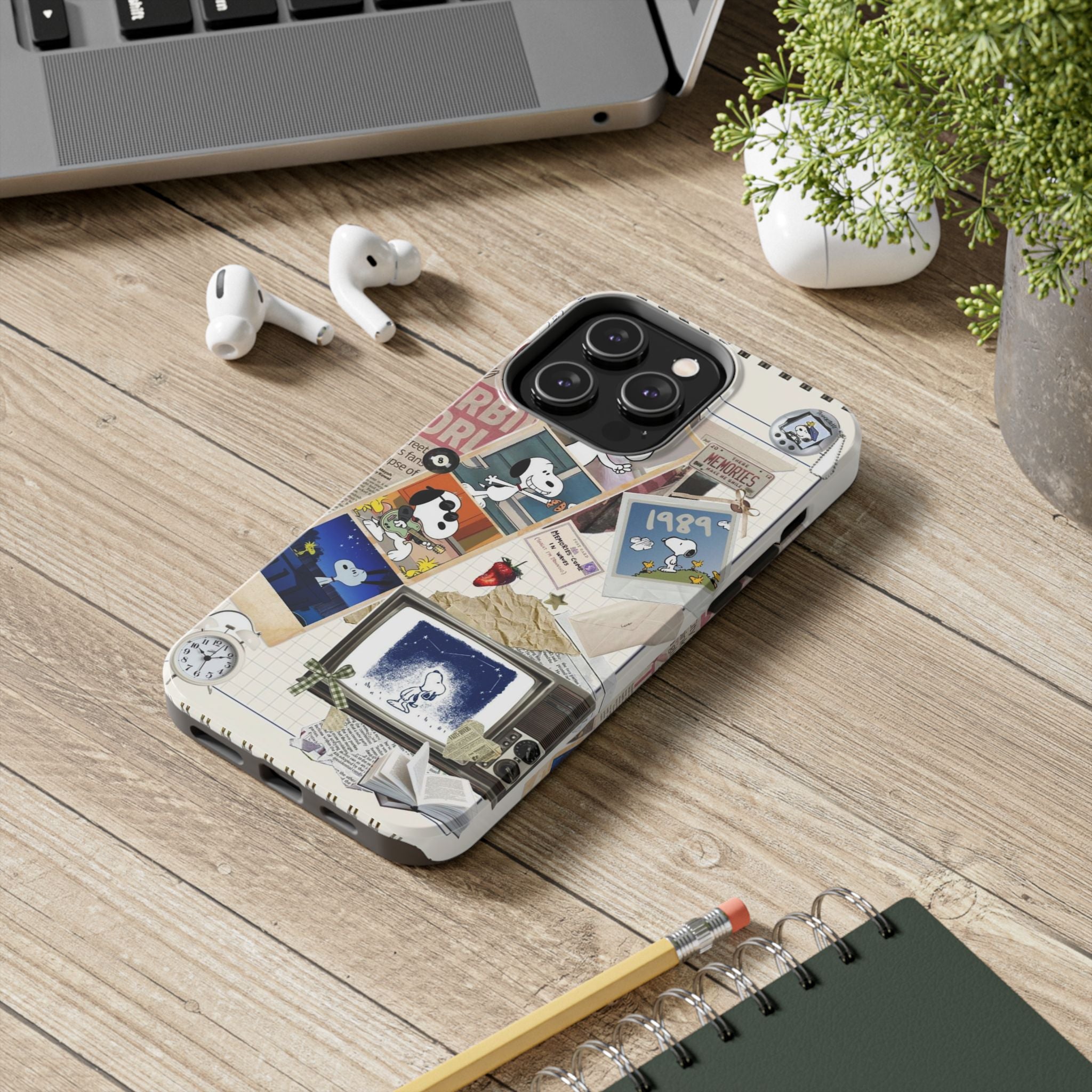 Retro Snoopy Collage Phone Case