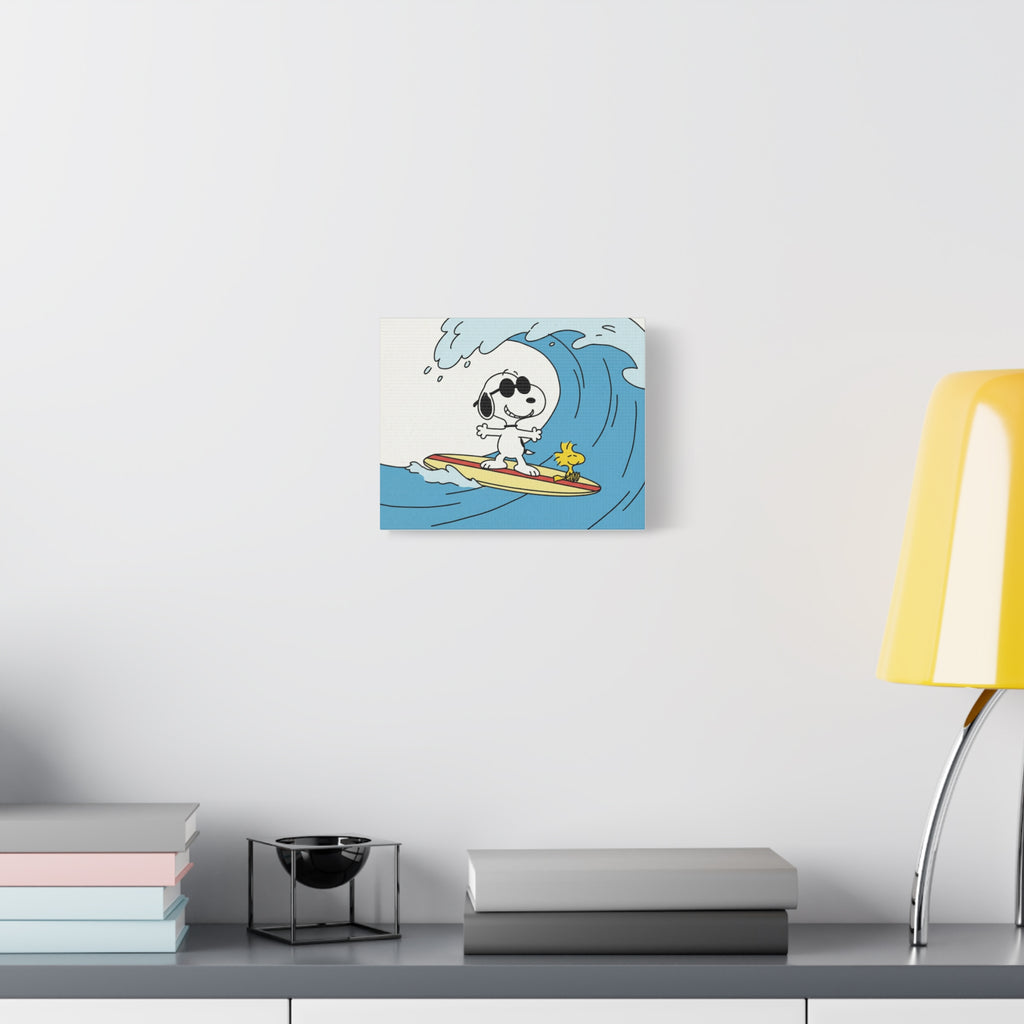 Snoopy Wave Rider Canvas