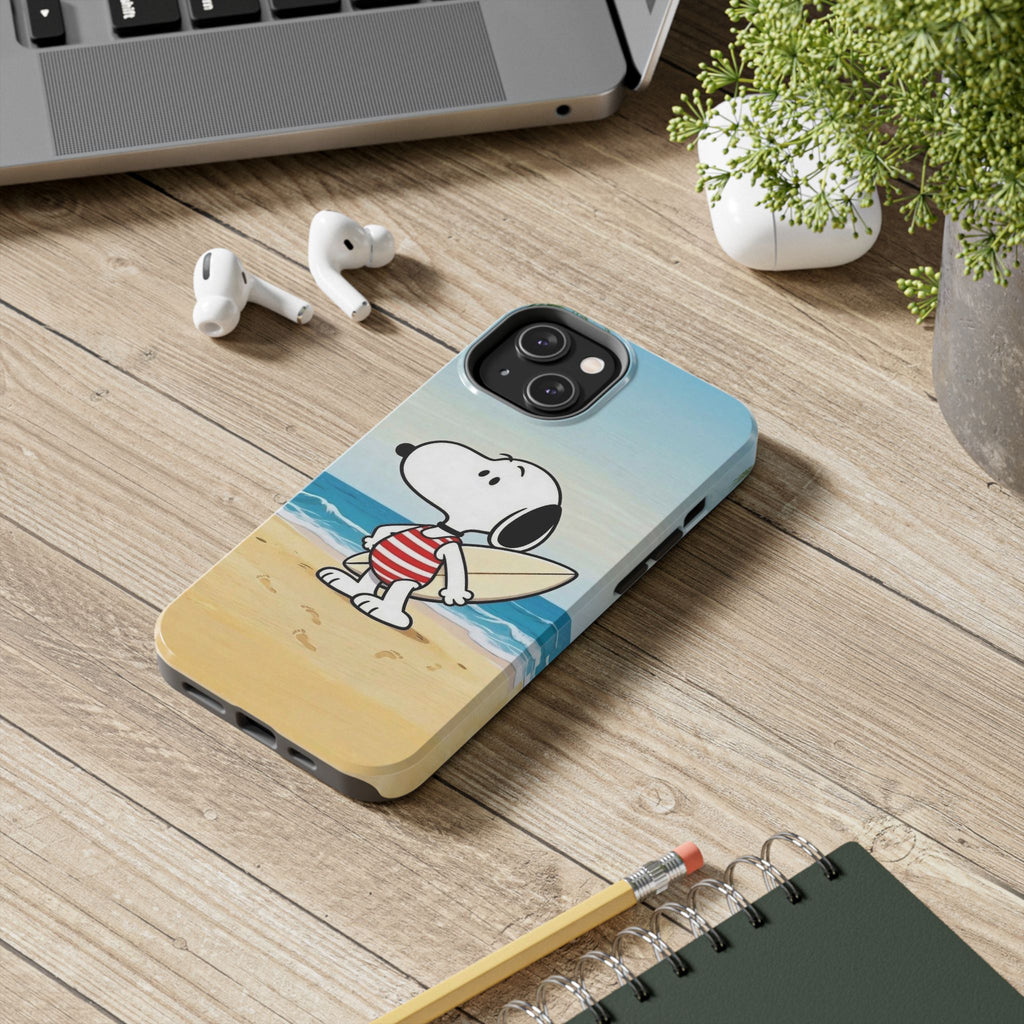 Beach Cartoon Surf Case