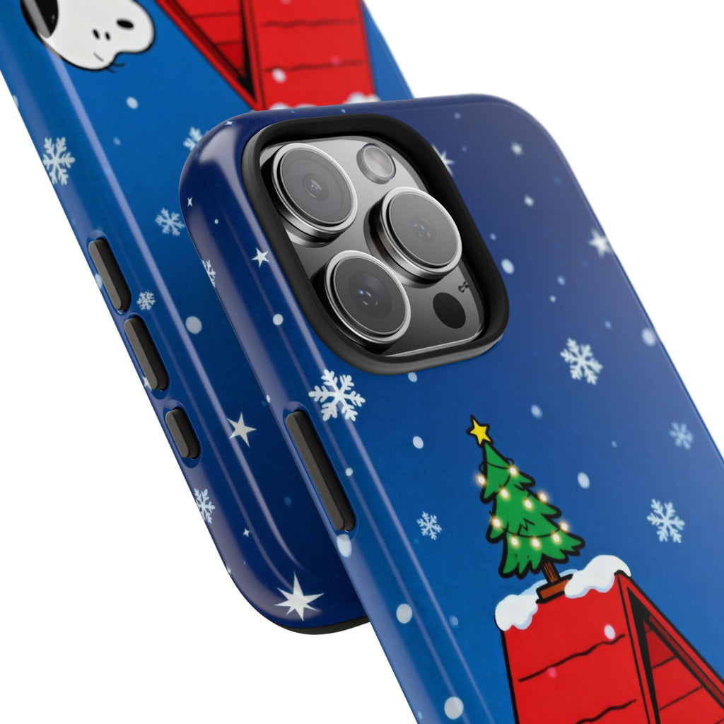 Christmas Doghouse Phone Case