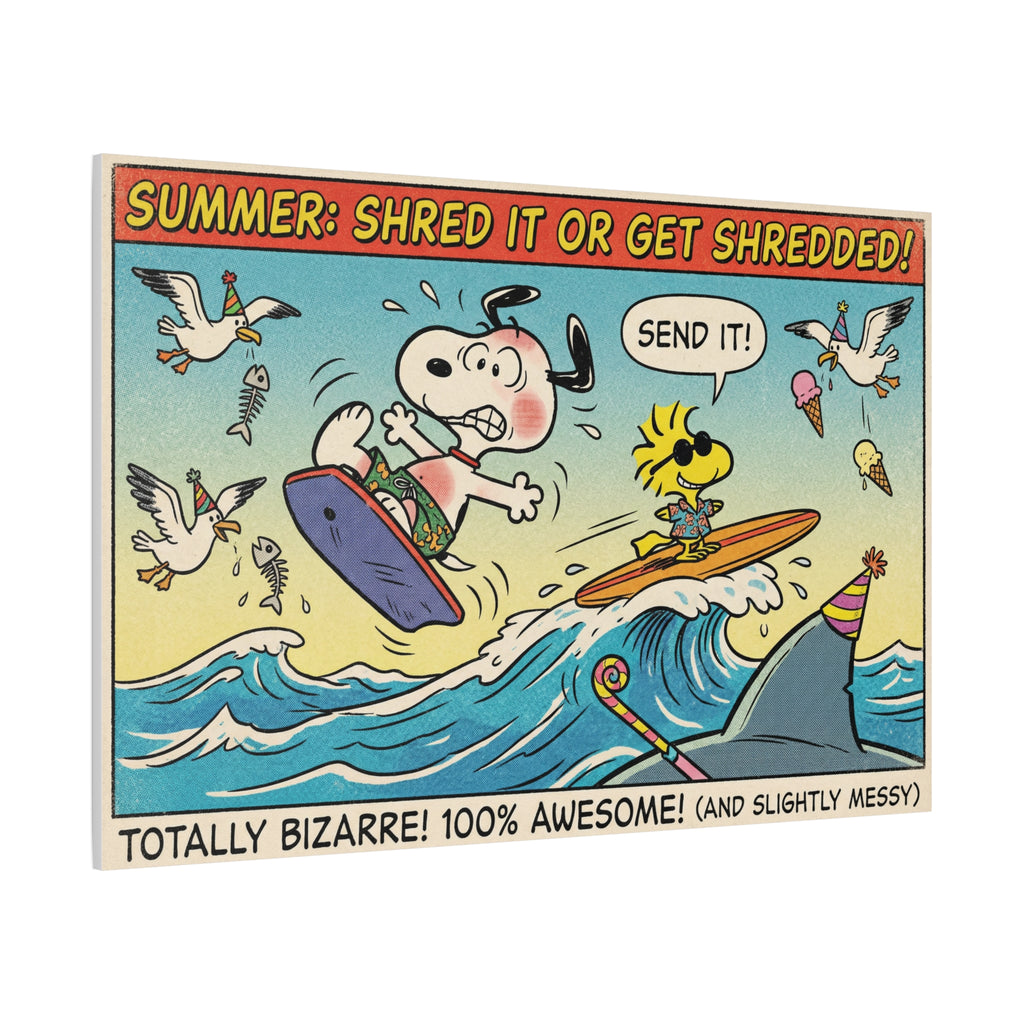 Shred It Surf Canvas