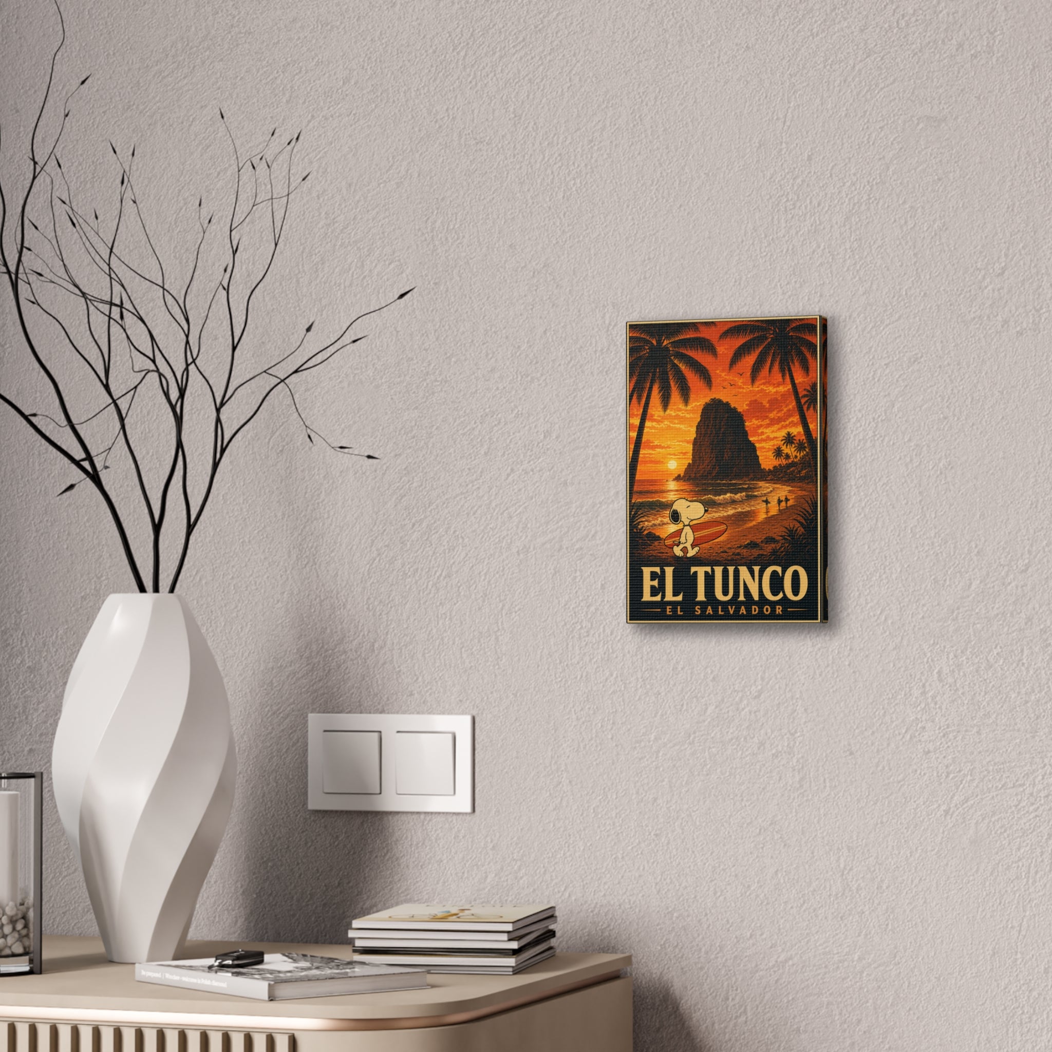 El Tunco Surf Canvas