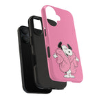 Pink Fuzzy Coat Case