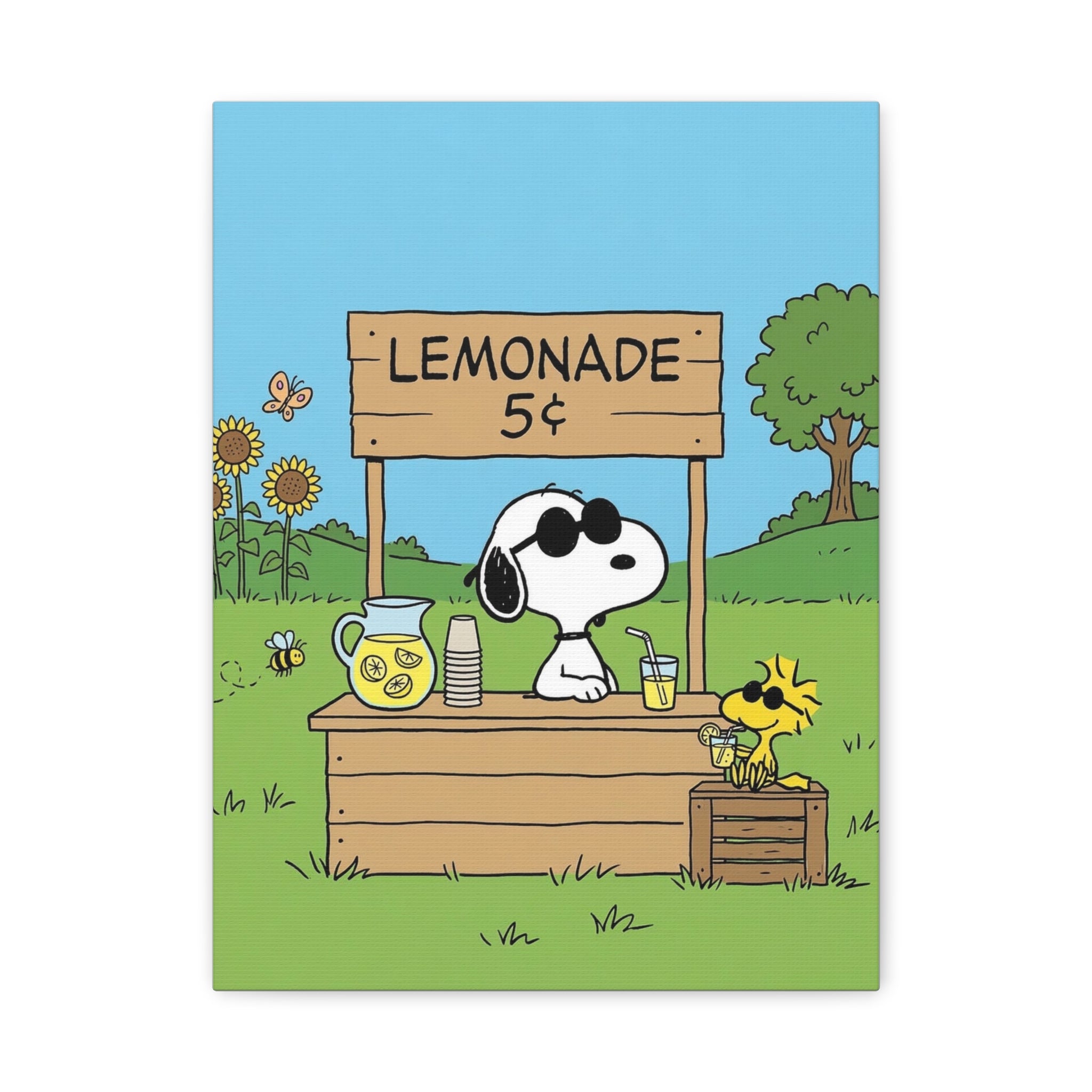 Lemonade Stand Canvas