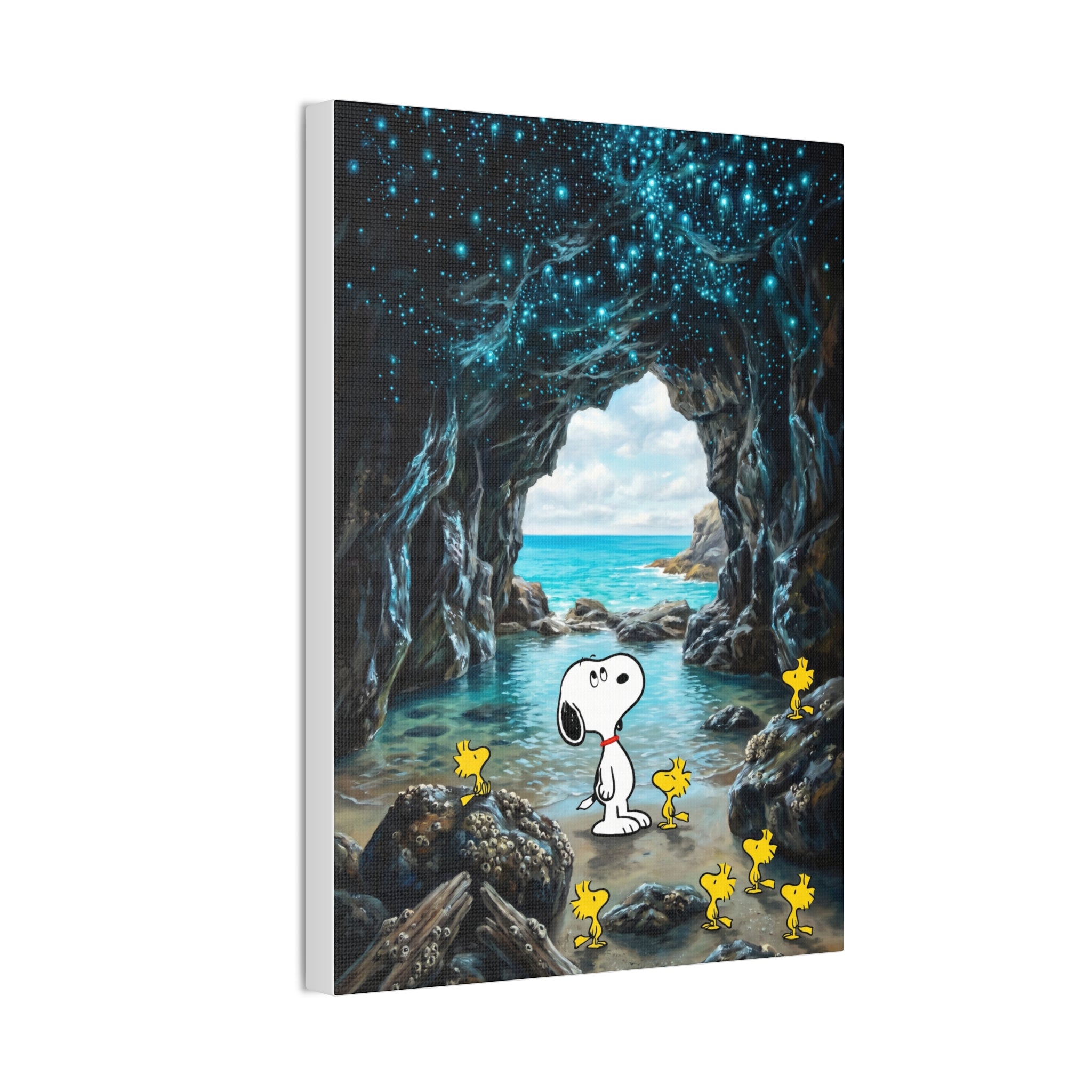 Beach Cave Canvas