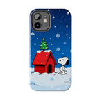 Christmas Doghouse Phone Case