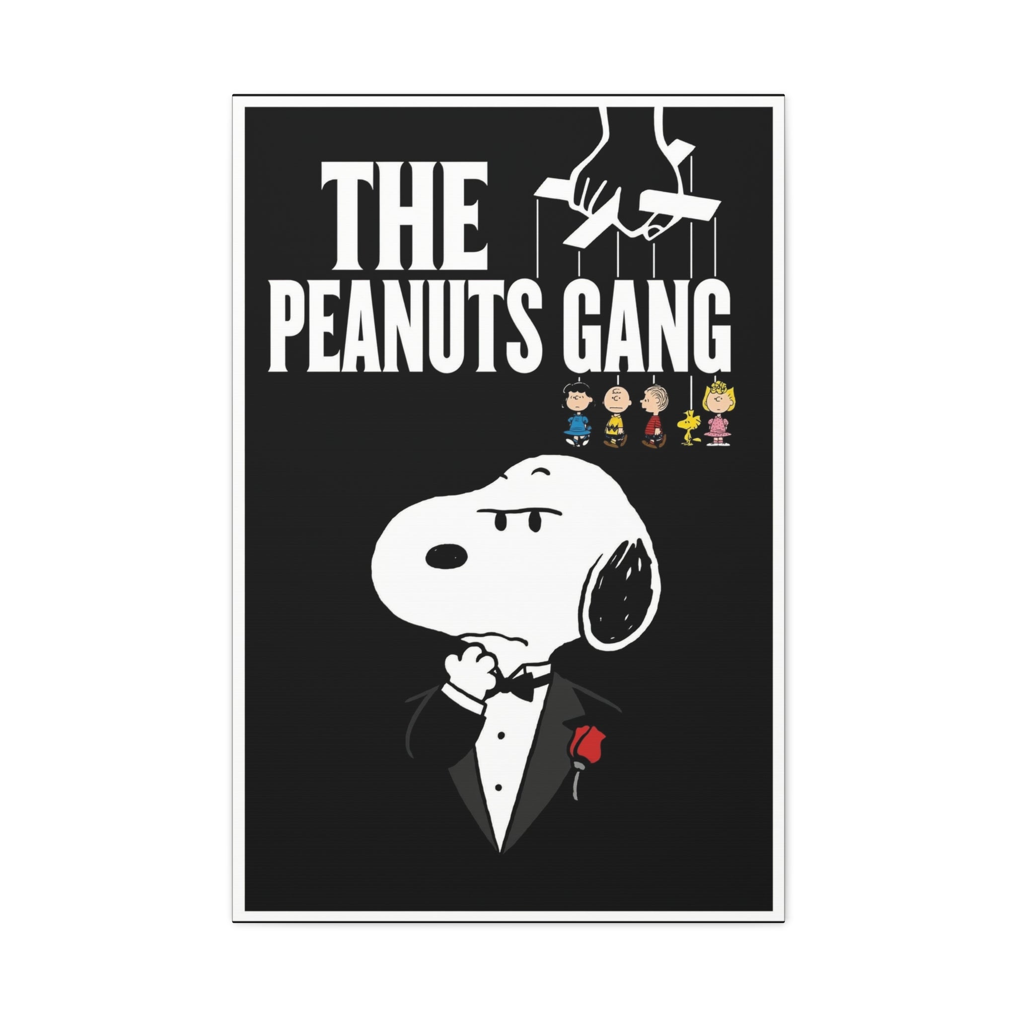 Snoopy Godfather Parody Canvas
