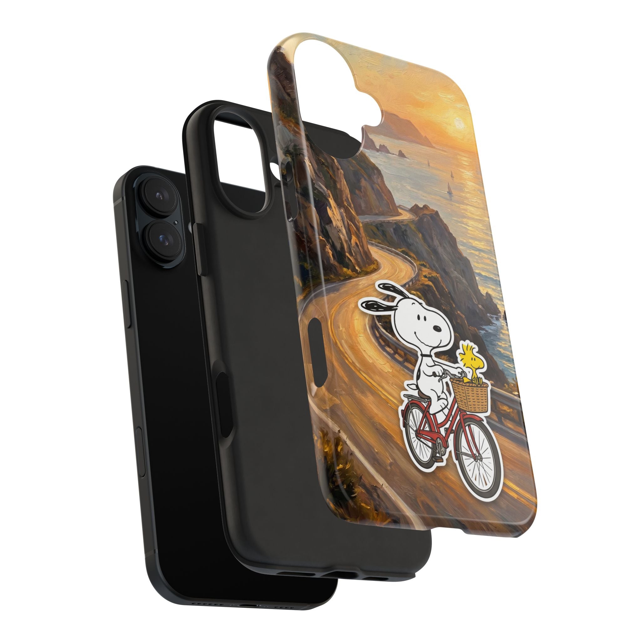 Snoopy Woodstock Bicycle Phone Case