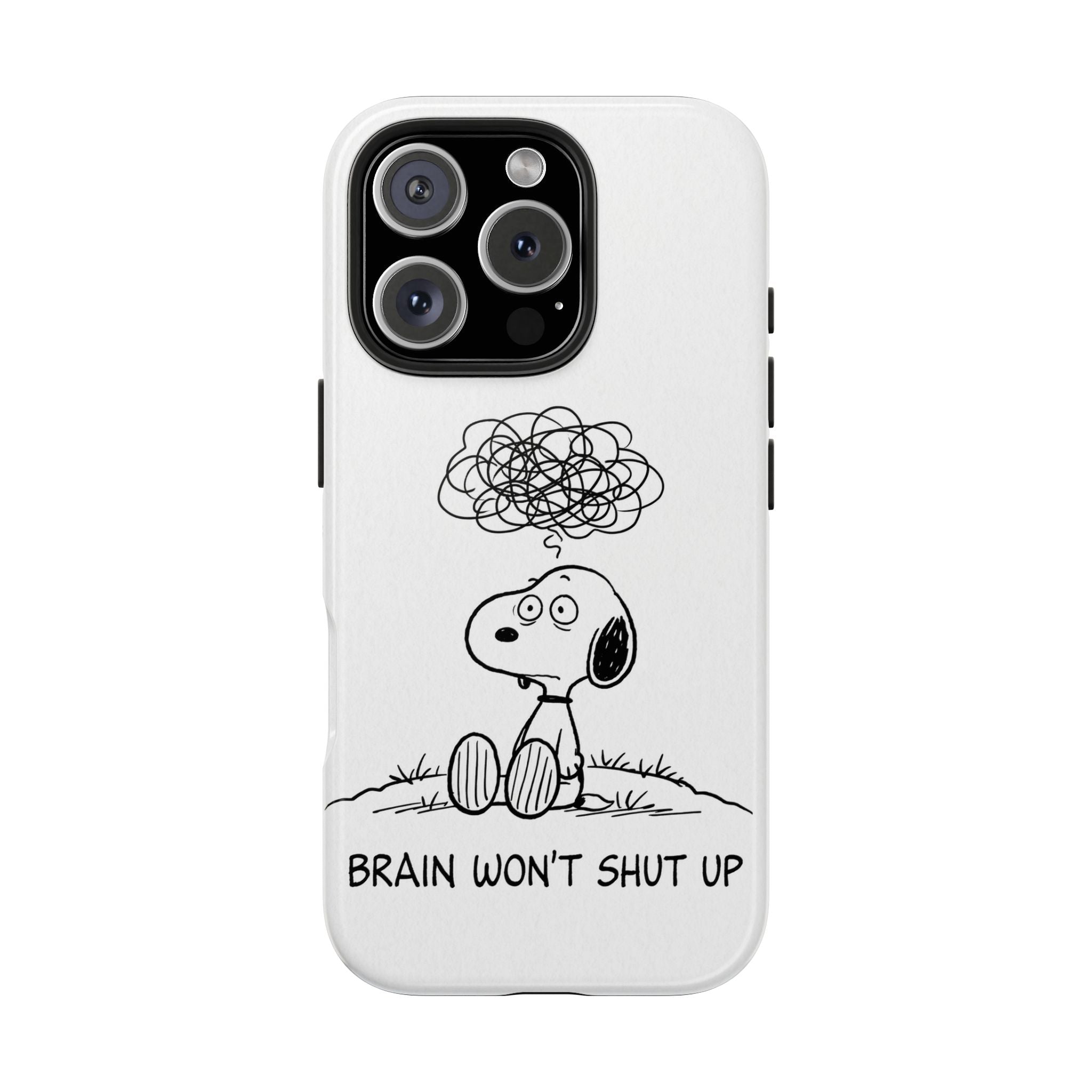 Snoopy Anxiety Phone Case