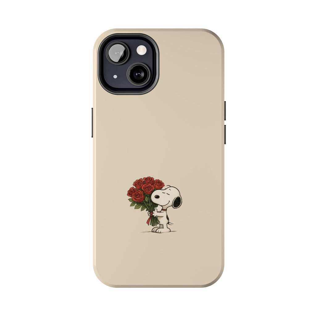 Snoopy Roses Phone Case