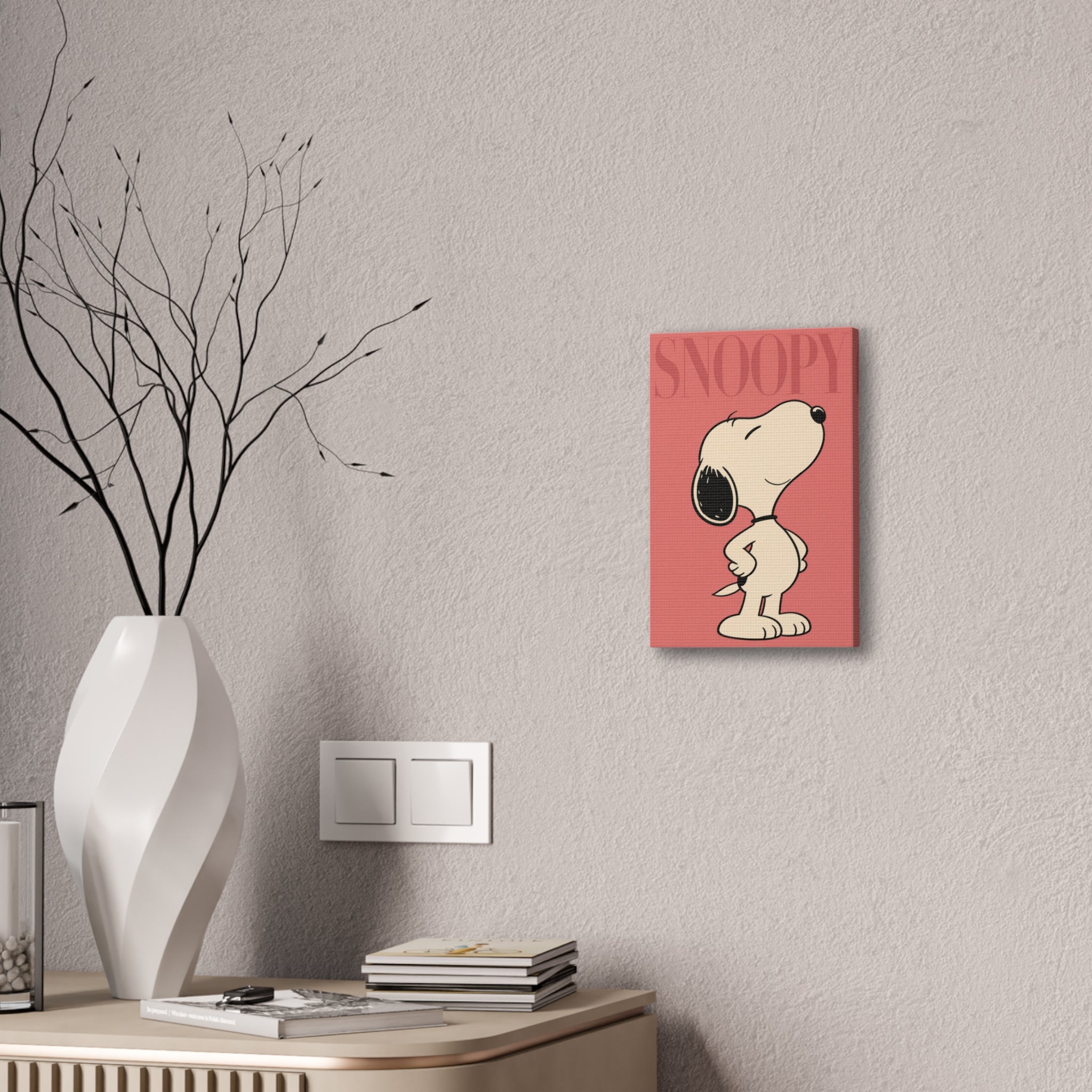 Snoopy Pose Canvas