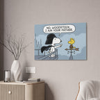Snoopy Vader Comic Canvas