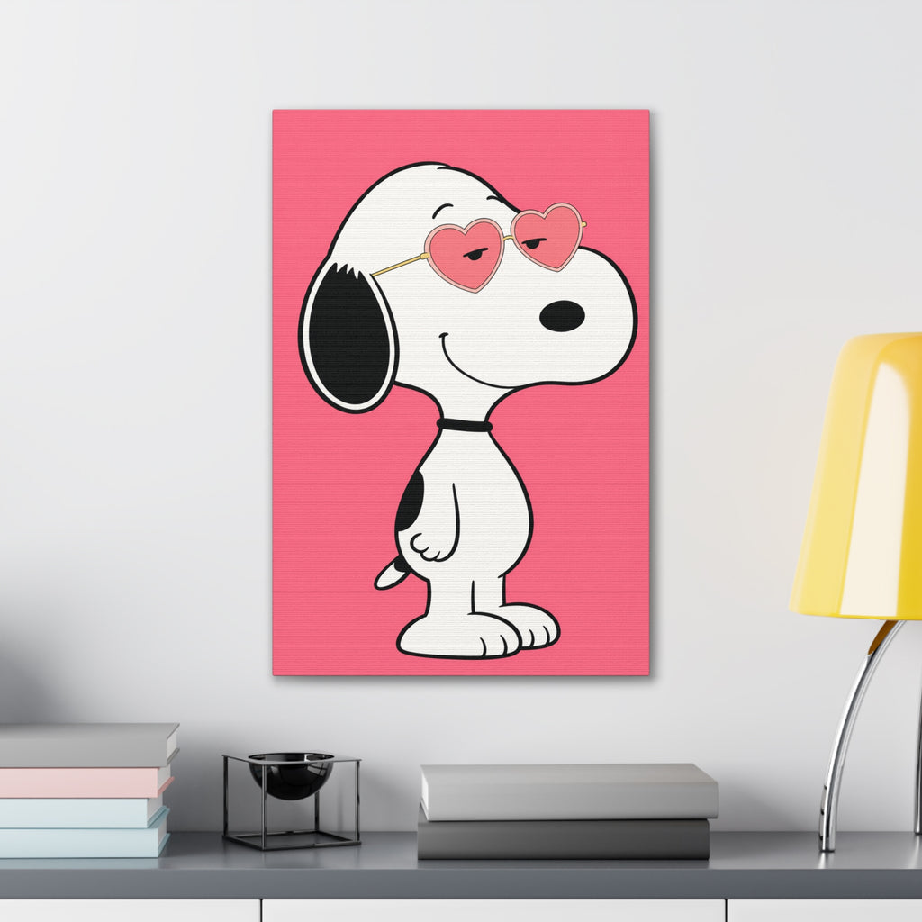 Heart Sunglasses Canvas
