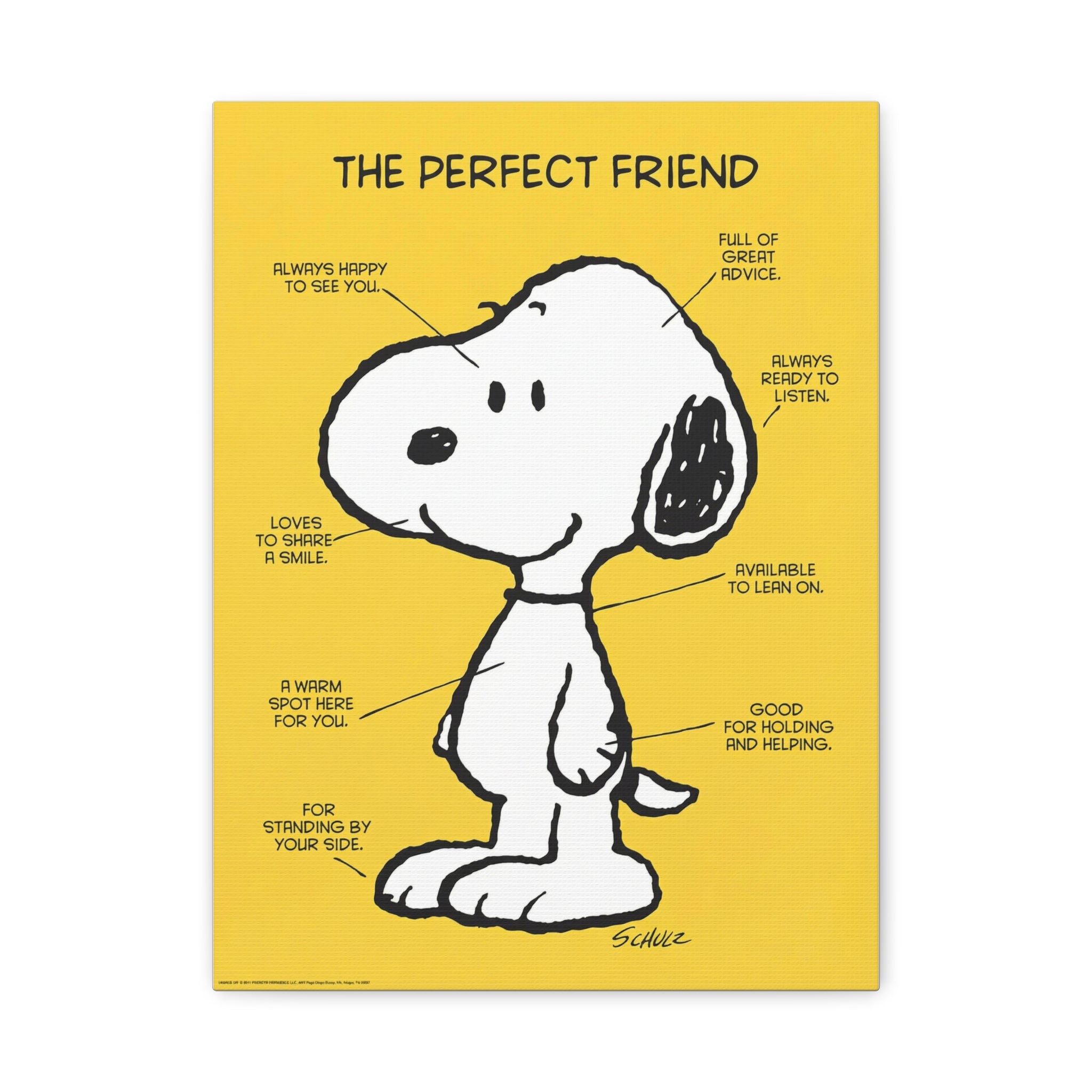 The Perfect Friend Canvas