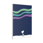 Snoopy Looking Up Canvas