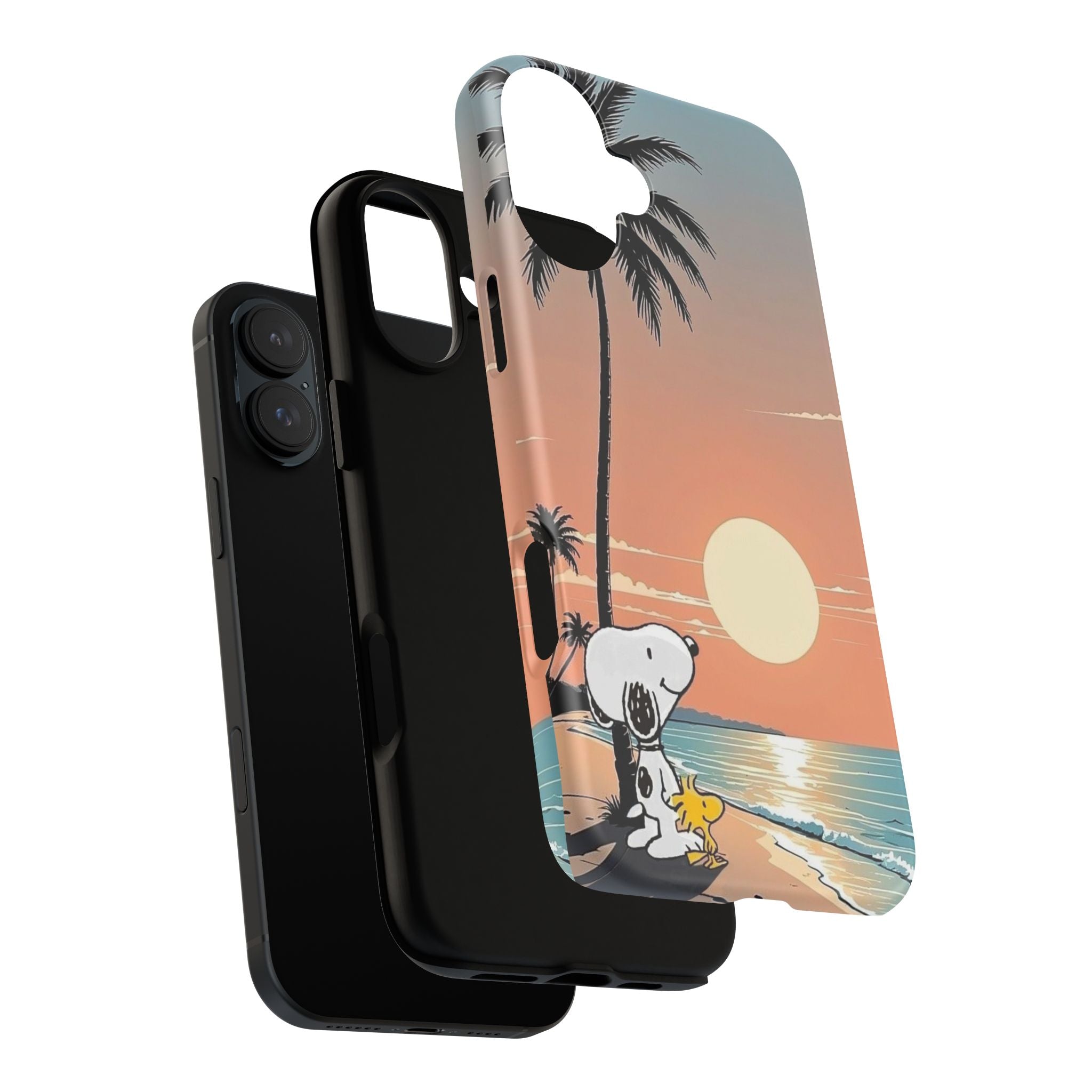 Snoopy Beach Sunset Phone Case