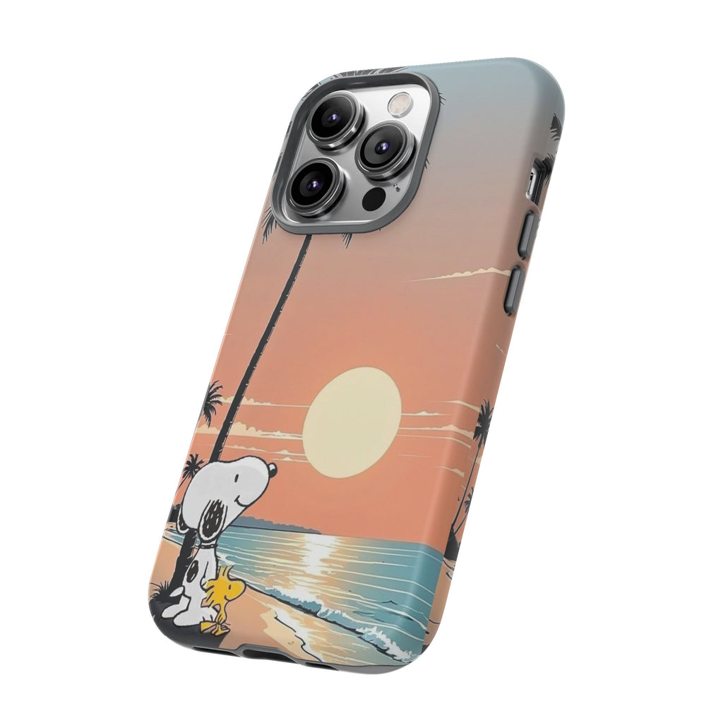 Snoopy Beach Sunset Phone Case