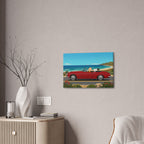 Snoopy Red Convertible Canvas