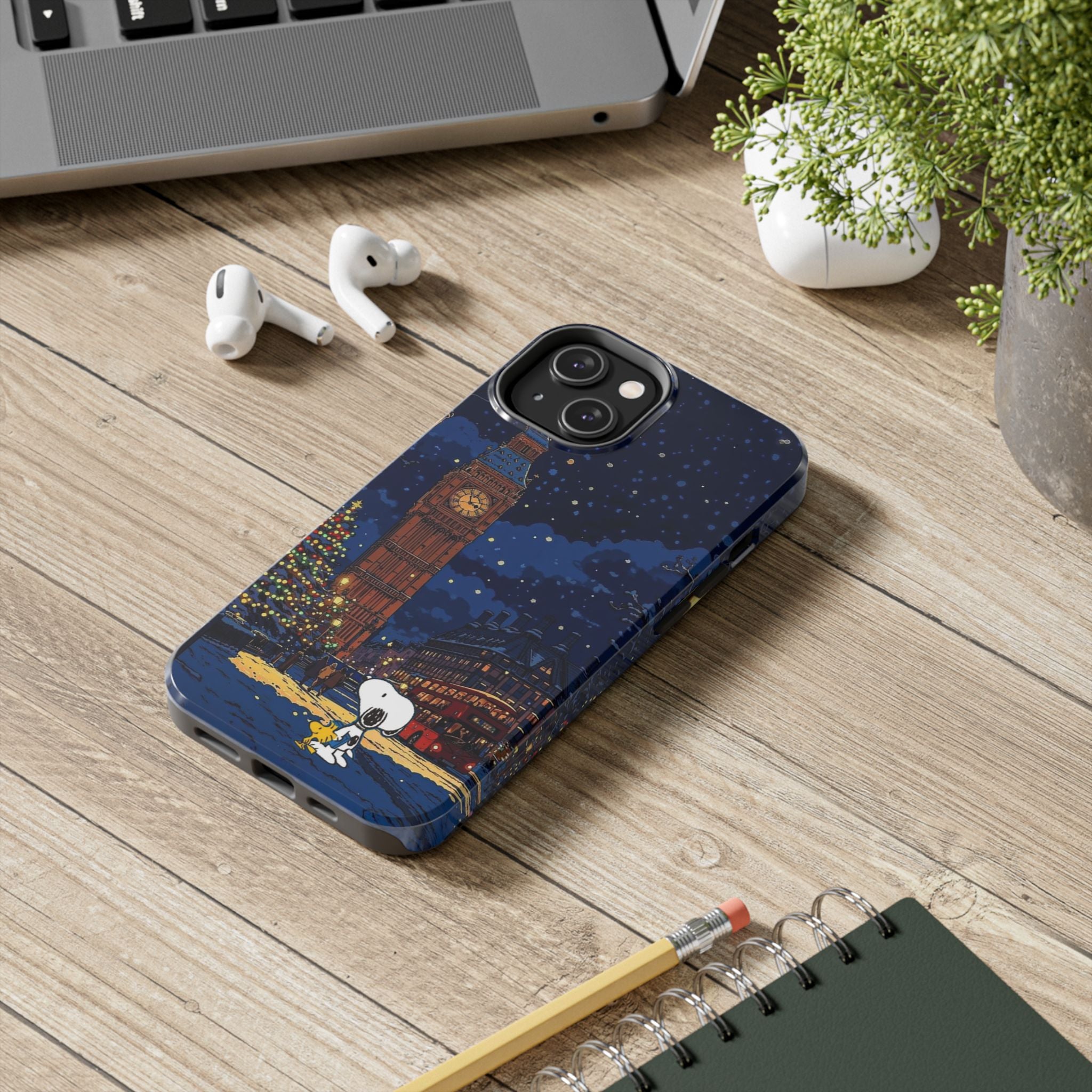 London Christmas Phone Case