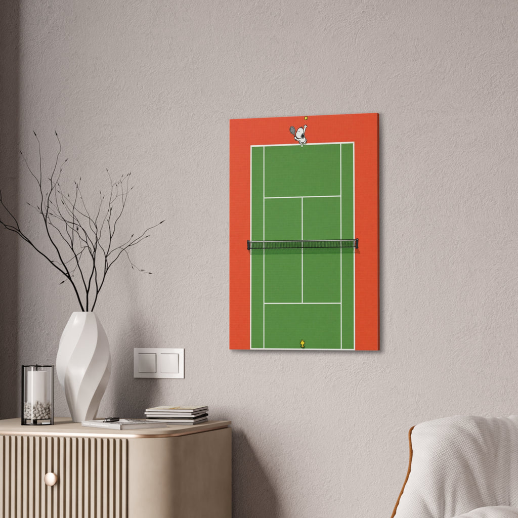 Tennis Court Canvas