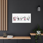 Snoopy Lineup Canvas