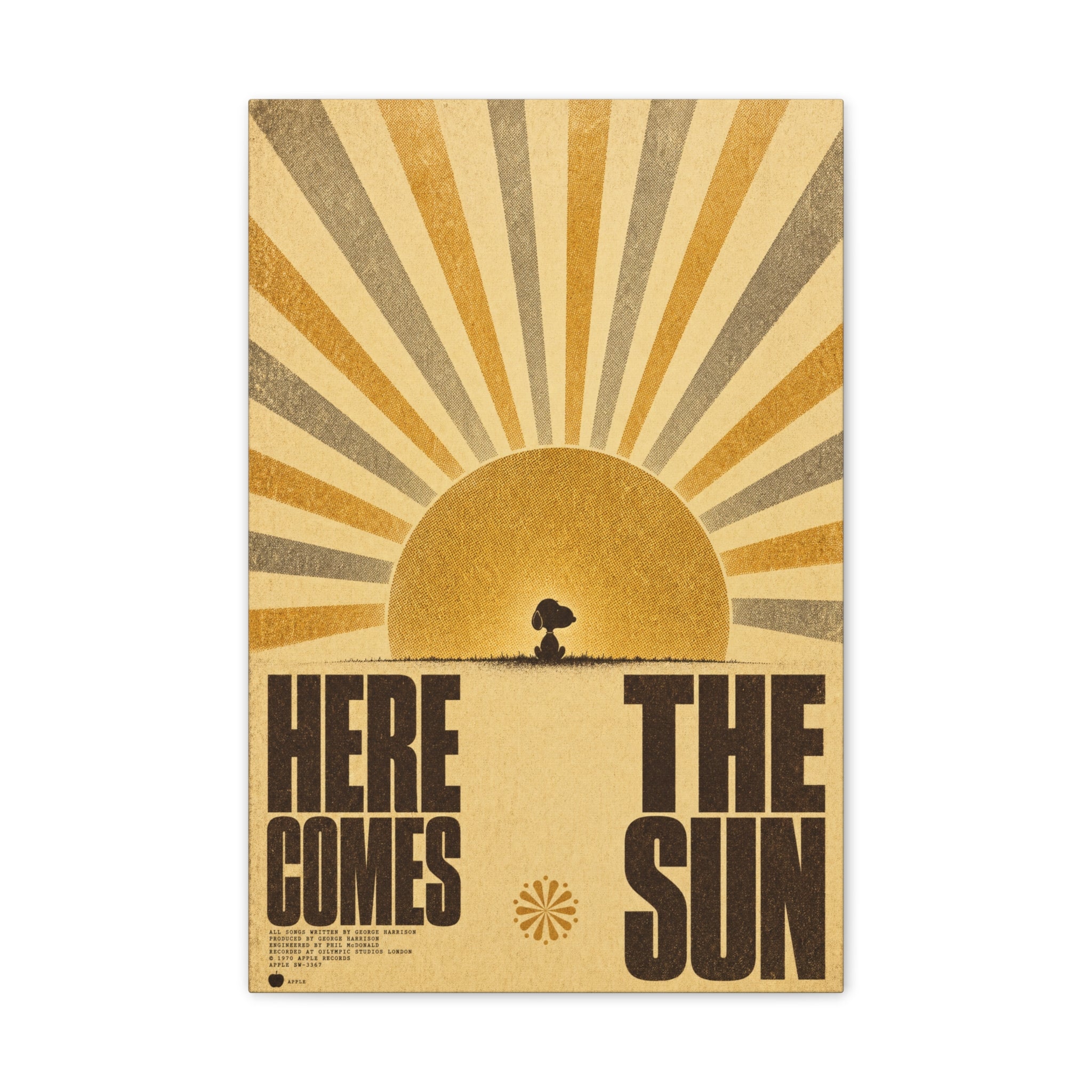 Here Comes The Sun Canvas