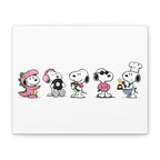 Snoopy Lineup Canvas