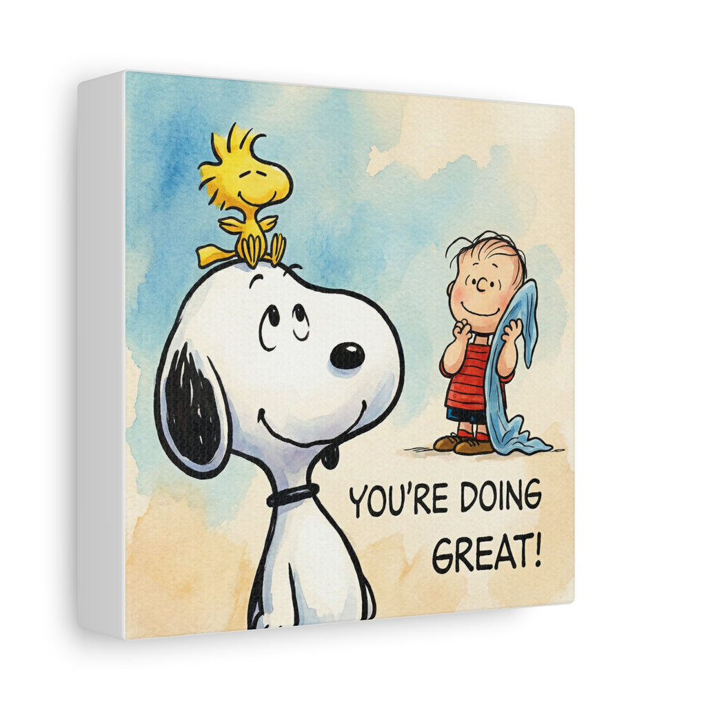 You're Doing Great Canvas