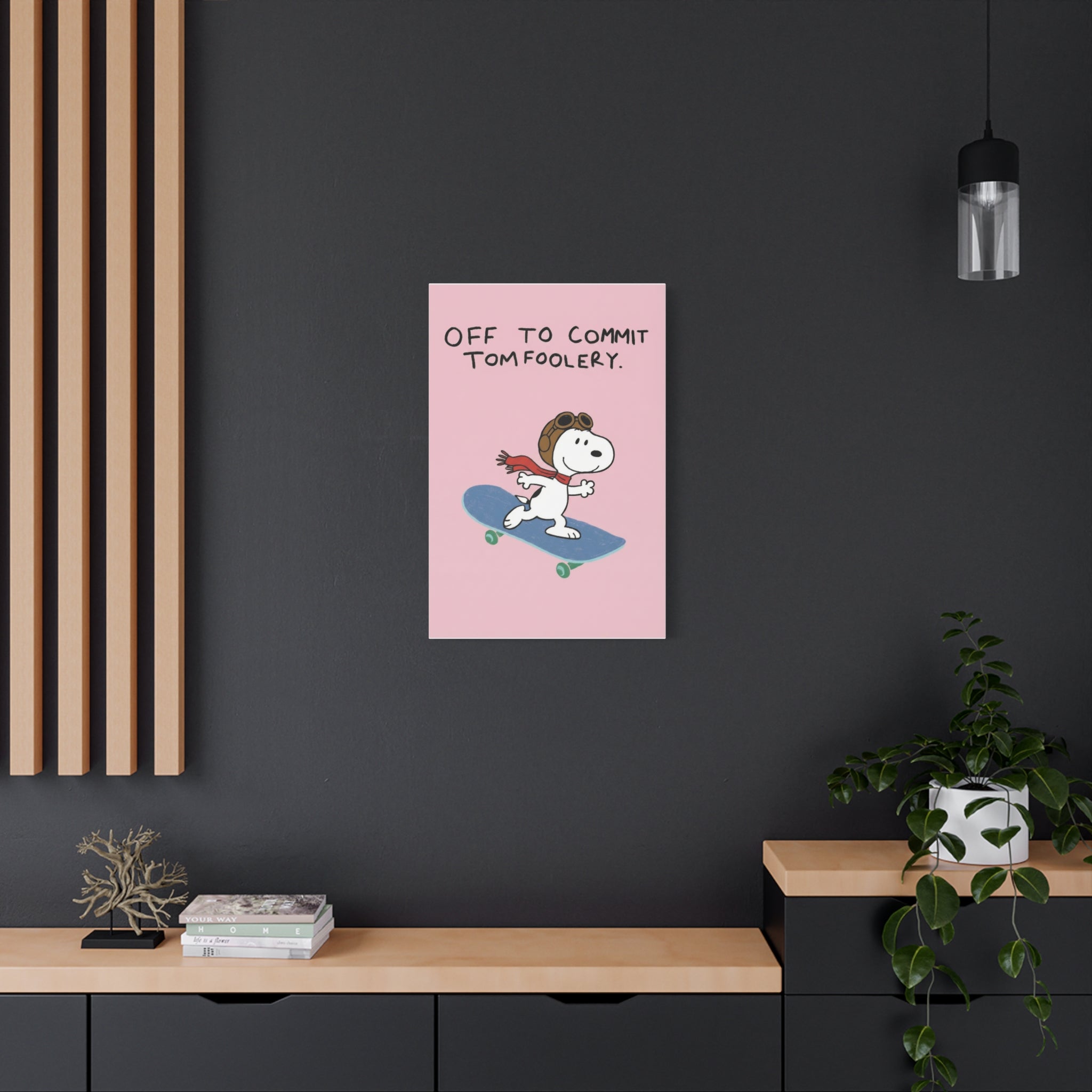 Commit Tomfoolery Canvas