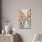Snoopy in Venice Canvas