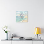 Ride Whatever Comes Canvas