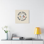 Coffee And Donuts Canvas