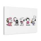 Snoopy Lineup Canvas